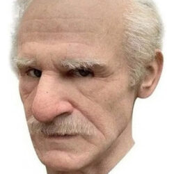 Máscara De Cabelo 3d Realista Old Grandpa