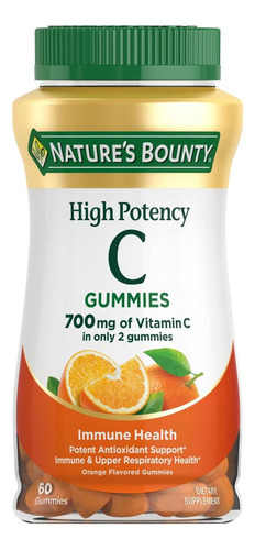 Gomas De Vitamina C Natures Bounty 700 Mg, Gomas De Vitamina