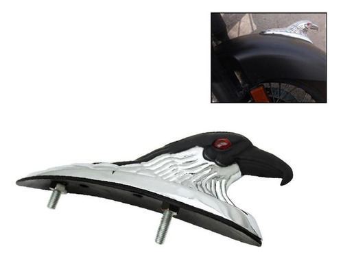 Ornamento De Cabeça De Águia De Motocicleta Com Pára-lama — foto 4 Ornamento De Cabeça De Águia De Motocicleta Com Pára-lama - Imagem 4