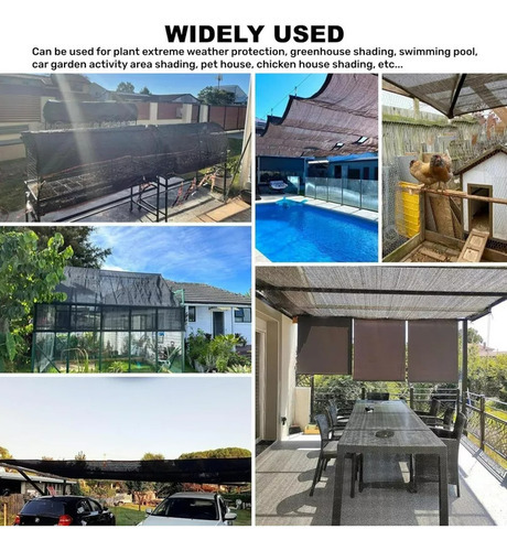 Para Tecido Sombreamento Sombrite Garagem 90% 3x5m Ilhos - Imagem 7