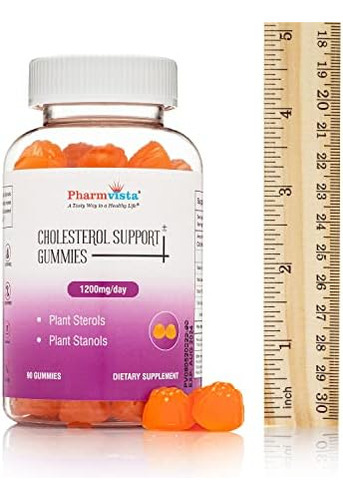 Esteróis E Estanóis Vegetais Pharmvista 1200mg Goma - Vegano - Imagem 2