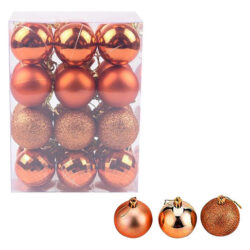 H7 40mm Natal Natal Árvore Bola Bauble Pendurado Casa Pa 708