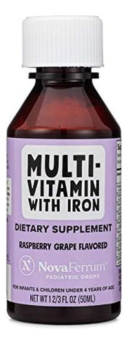 Novaferrum Yum | Multivitamínico Com Ferro Para Bebês, Crian - Imagem 2