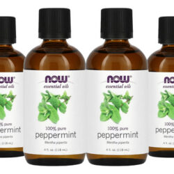 Óleo De Hortelã-pimenta Now Foods Peppermint 118ml 4un