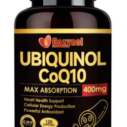 Ubiquunol Coqmg Softgels Com Vitamina E & Ômega-3, Coenzima