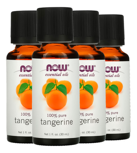 Óleo De Tangerina Now Foods 30 Ml Puro Importado 4un