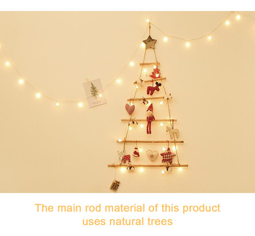 Decoração De Estrela E Corda Com Ornamentos Suspensos De Mad - Imagem 3