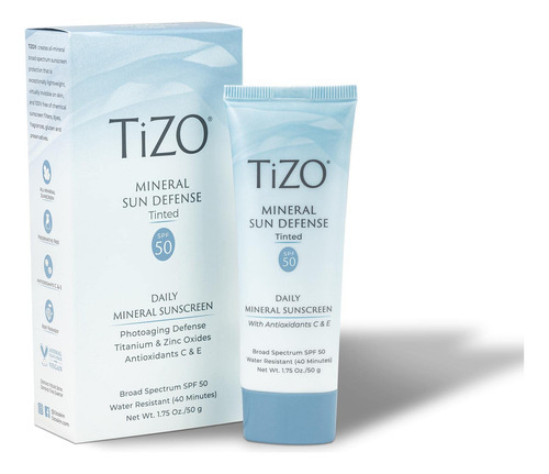 Protetor Solar Tizo Mineral Sun Defense Tinted Spf 50 50g - Imagem 5