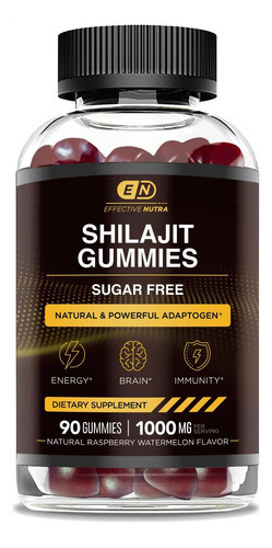 Eficaz Nutra Pure Himalayan Shilajit Gummies Para Homens E M - Imagem 9