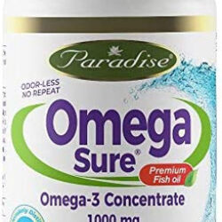Concentrado De Ômega-3 Paradise Herbs, Óleo De Peixe Premiu