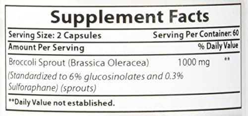 Extrato De Brotos De Brócolis Best Naturals, 1000 Mg, 120 C - Imagem 7