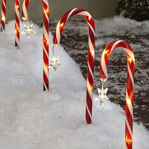 8 Luzes De Jardim De Natal De Bengala De Natal De Jardim - Imagem 4