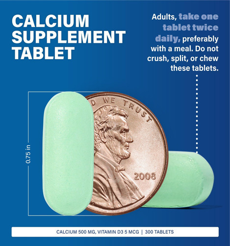 Cálcio De Casca De Ostra Principal Com Vitamina D3 500 Mg 5 - Imagem 3