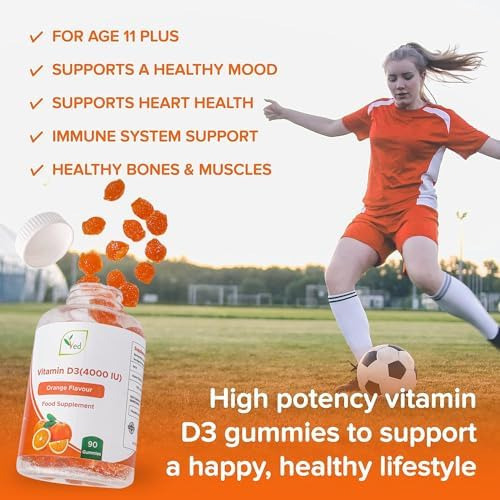 Gomas De Vitamina D3 Ved Para Adultos 4000 Ui, Sem Ogm - Sem - Imagem 5