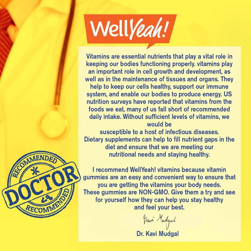 Wellyeah Vitamina D3 + K2 Gomas - Vitamina Diu, K2 100 Mcg - - Imagem 7