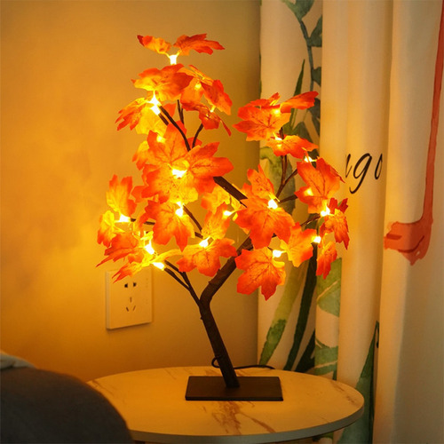 . Luzes De Decoração De Outono De Ação De Graças Luz - Imagem 4