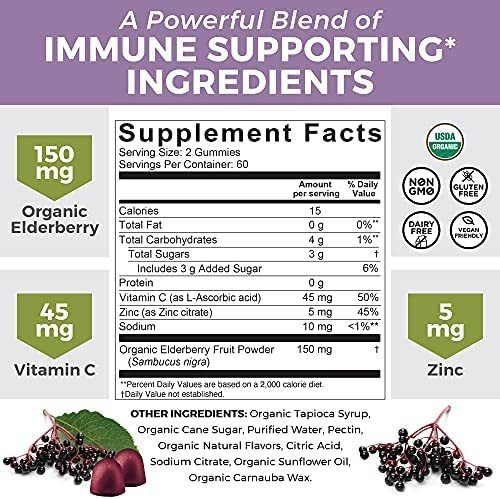 Vitamina C Viva Naturals 45 Mg 120 Gomitas - Imagem 6
