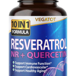 Vegatot 10 Em 1 Força Resveratrol 11.500mg Com Quercetina En