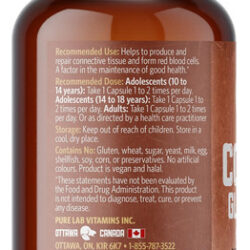 Suplemento Mineral De Glicinato De Cobre Com Vitaminas Puras