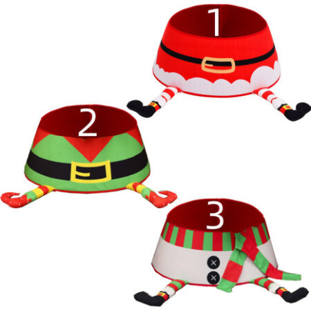 Base Envolvente De Árvore De Natal 3d, Decorações Para Festa - Imagem 2