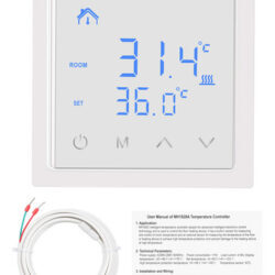 Termostato De Aquecimento 16a Controller Floor With Touch
