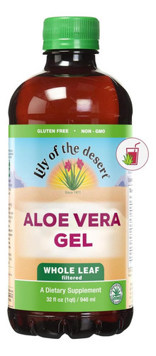 Gel De Aloe Vera Lily Of The Desert, Sem Conservantes - Bebi