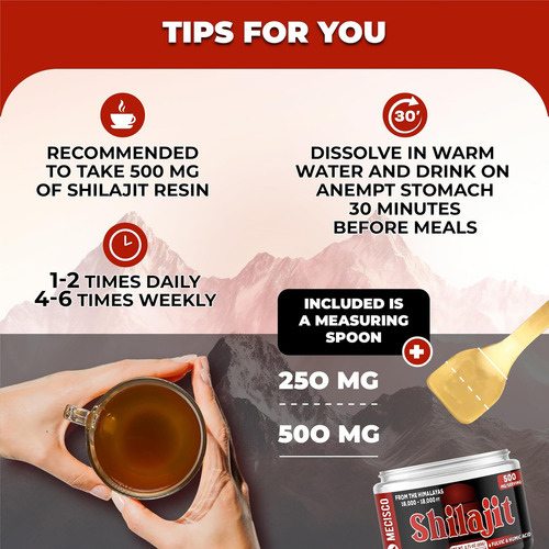 2 Pacotes De 20g Shilajit Pure Himalayan Organic - Suplement - Imagem 6