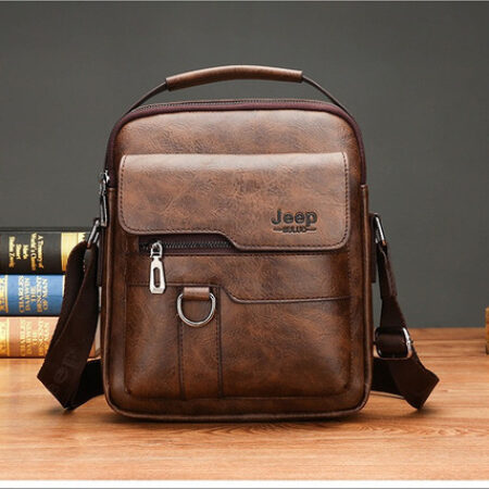 Bolsa De Ombro Do Mensageiro Do Negócio Do Jipe Para Homens - Imagem 5