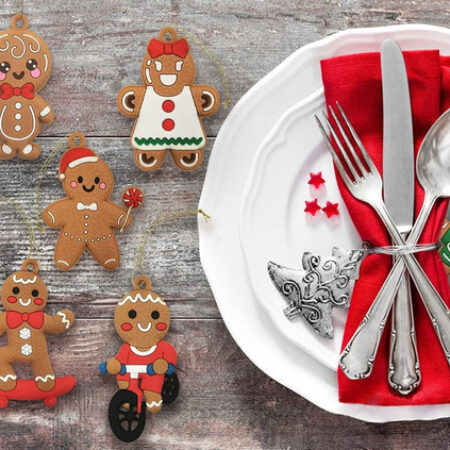 12 Enfeites De Árvore De Natal, Gingerbread Man - Imagem 5