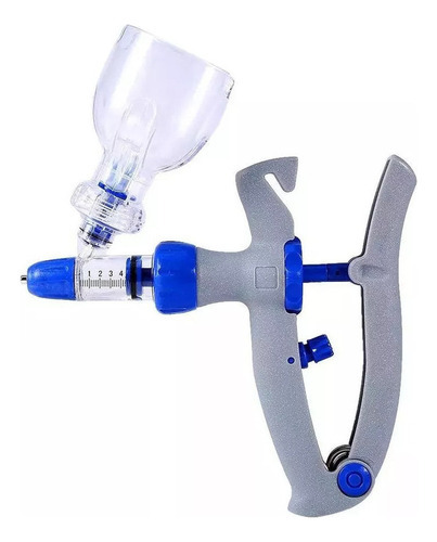 Injetor Automático De Vacina Para Aves E Gado 5 Ml