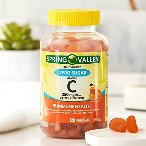Suplemento Dietético De Gomas De Vitamina C De Spring Valley - Imagem 7