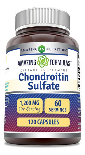 Fórmulas Incríveis Sulfato De Condroitina 1200 Mg Por Suplem