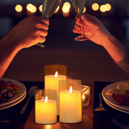 Lâmpada De Velas Elétricas Led Sem Chama De 3 Peças. — foto 8 Lâmpada De Velas Elétricas Led Sem Chama De 3 Peças. — foto 8