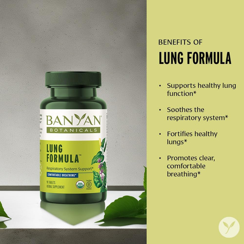 Fórmula Pulmonar Banyan Botanicals - Suporte Respiratório Or - Imagem 4