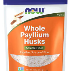 Cascas De Psyllium Now Foods Fibras Psyllium Husk Whole 454g