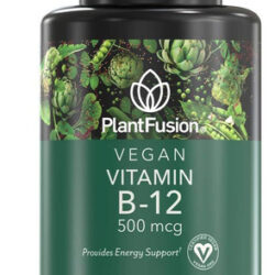 Vitamina B-12 Marca Plantfusion, 500 Mcg, 100 Pastilhas