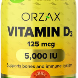 Orzax Vitamin Diu, Suprimento Para 360 Dias, Suporta Sistema