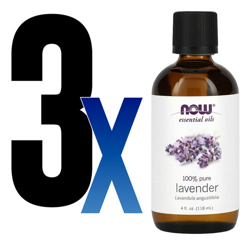 Óleo De Lavanda Now Foods Lavender 118ml 3un - Imagem 2