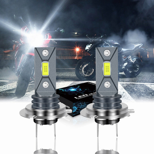 Li Faróis Led De Motocicleta H7 Para Kawasaki Klr650 - Imagem 3