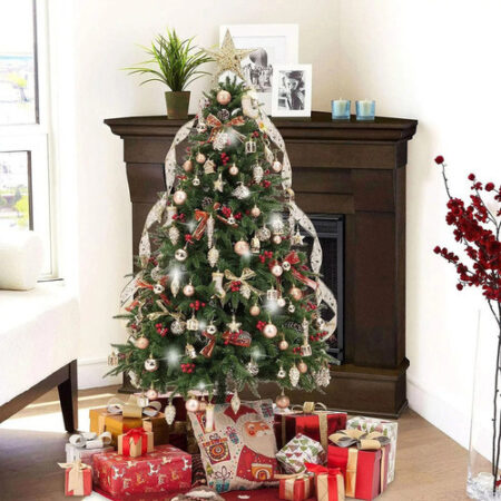 Conjunto De 100 Esferas De Decoração De Natal De Estilo Mist - Imagem 3