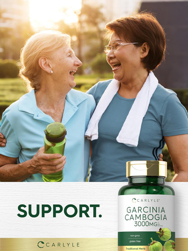 Carlyle Garcinia Cambogia 3000mg | 180 Cápsulas | Extrato De - Imagem 7