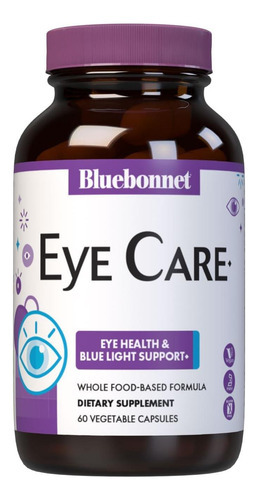 Bluebonnet Nutrition Eye Care Macular & Blue, Eye Health & B