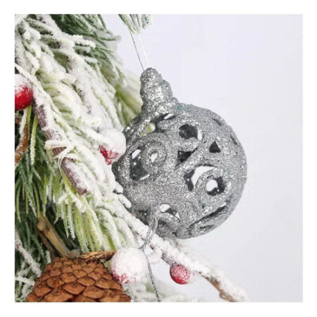 Conjunto De 100 Esferas De Decoração De Natal De Estilo Mist - Imagem 12