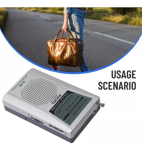 Rádio Paranormal Fm Spirit Box Tune Bc-r60 Am - Imagem 6