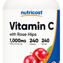 Vitamina C Nutricost 1000 Mg 240 Cápsulas