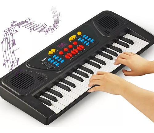Teclado De Piano Elétrico Usb De 37 Teclas Para Instrumentos - Imagem 2