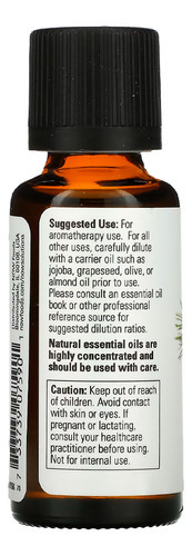 Óleo Agulha Pinheiro Now Foods 30 Ml Importado 4un - Imagem 3