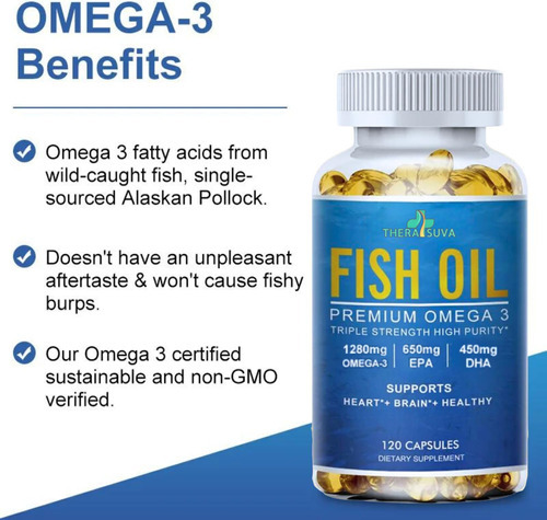 Ômega-mg Do Alasca Selvagem + Epa 650mg + Dha 450mg, Alta Pu - Imagem 3