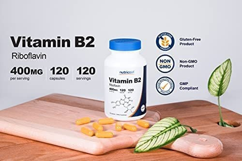 Vitamina B-12 Marca Nutricost, 400 Mg, 120 Comprimidos - Imagem 3
