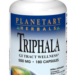 Limpador Interno Triphala 500 Mg Planetary Herbals 180 Caps